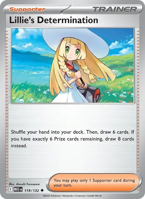 Lillie's Determination, Mega Evolution 119/132