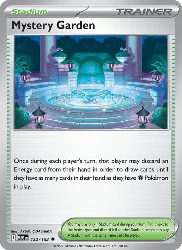Mystery Garden, Mega Evolution 122/132