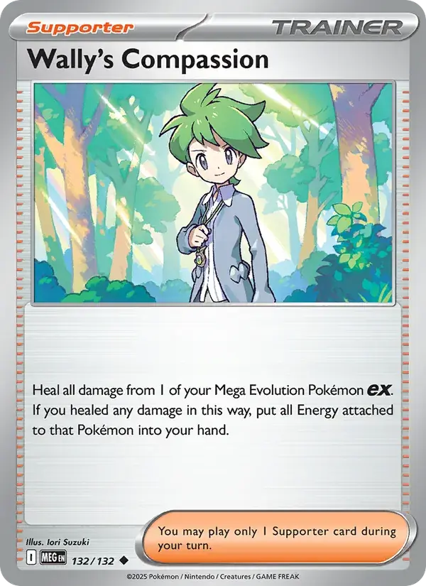 Wally's Compassion, Mega Evolution 132/132