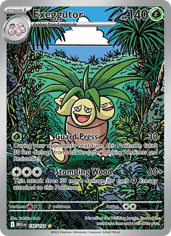 Exeggutor, Mega Evolution 135/132