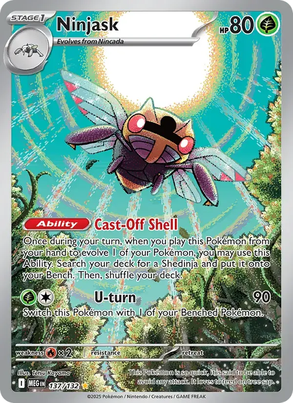 Ninjask, Mega Evolution 137/132