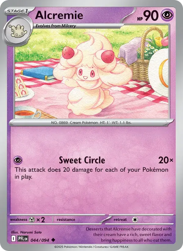 Alcremie, Phantasmal Flames 044/94