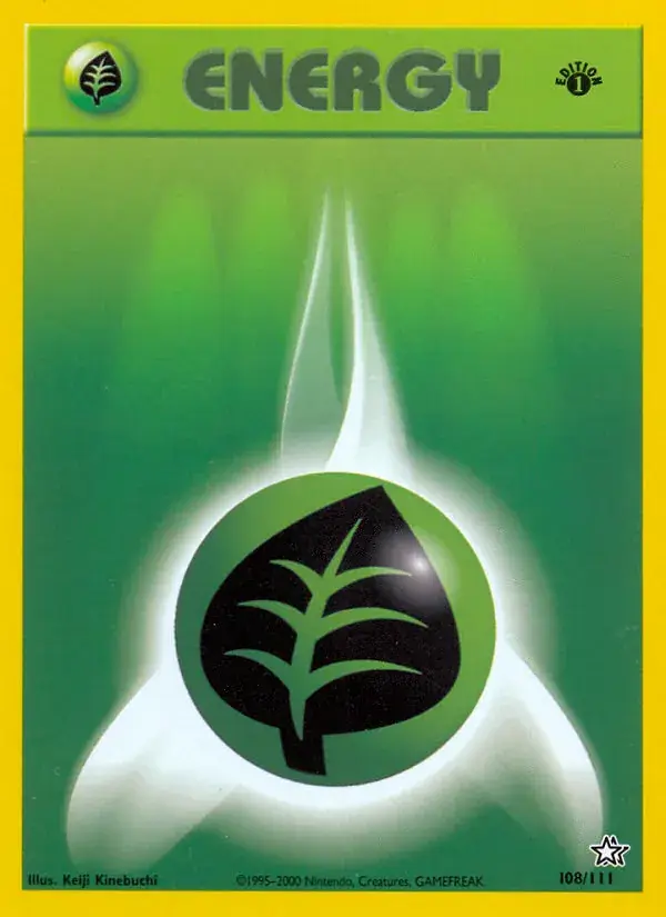 Grass Energy, Neo Genesis 108/111