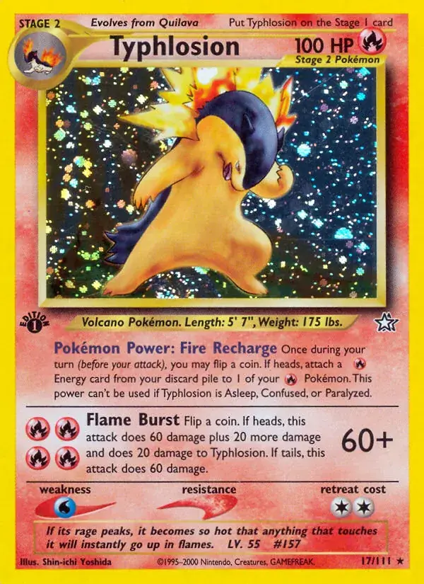 Typhlosion, Neo Genesis 17/111