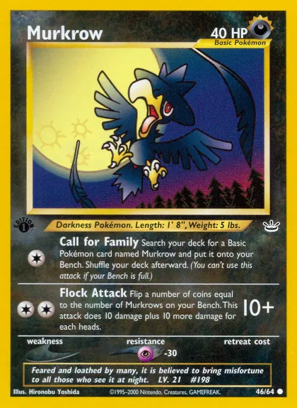 Murkrow, Neo Revelation 46/64