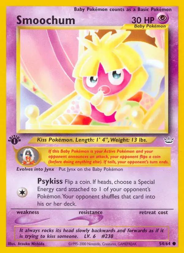 Smoochum, Neo Revelation 54/64