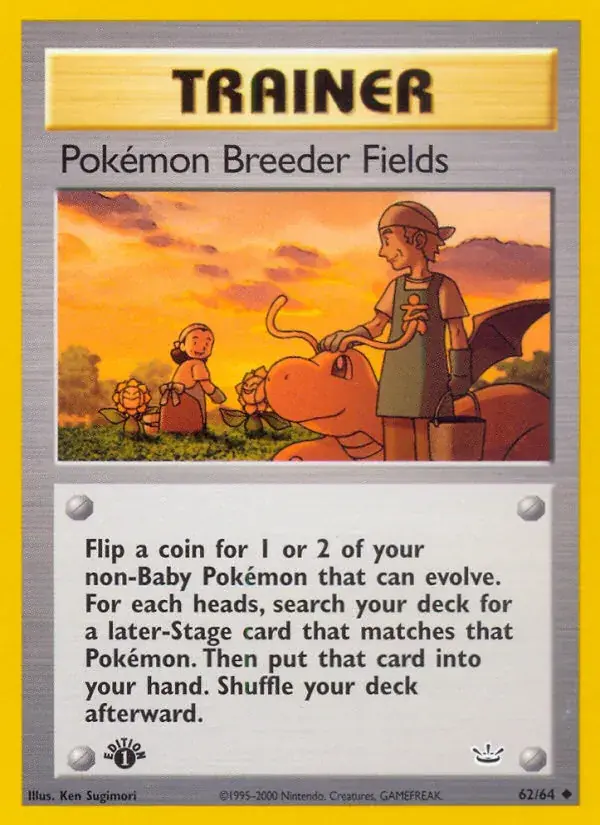 Pokémon Breeder Fields, Neo Revelation 62/64