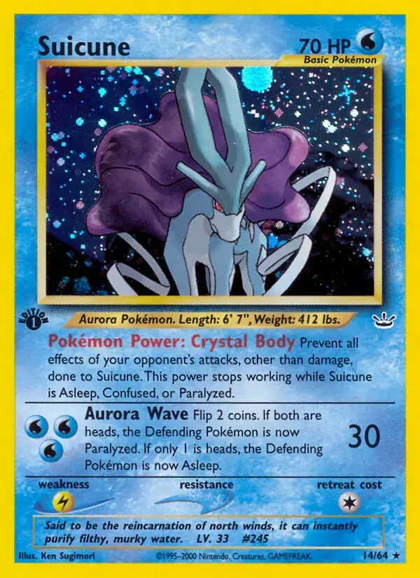 Suicune, Neo Revelation 14/64