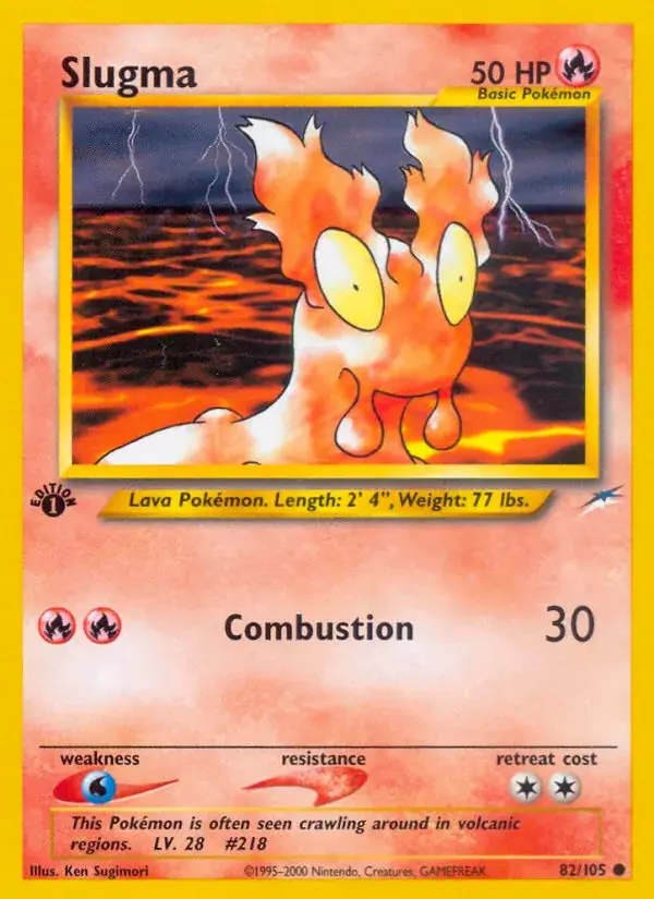 Slugma, Neo Destiny 82/105
