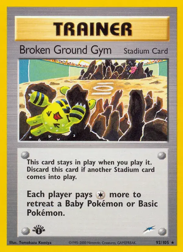 Broken Ground Gym, Neo Destiny 92/105
