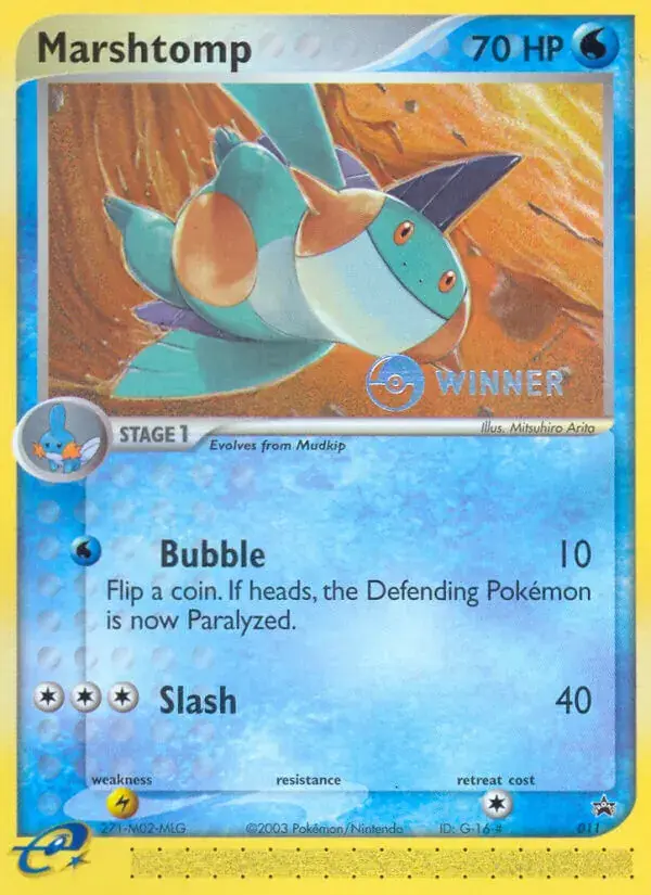 Marshtomp, Nintendo Black Star Promos 11/40