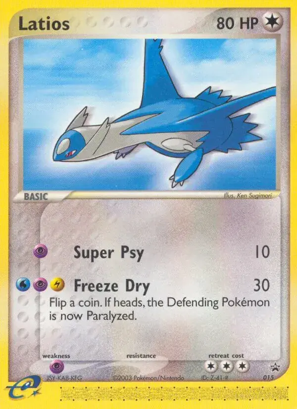 Latios, Nintendo Black Star Promos 15/40