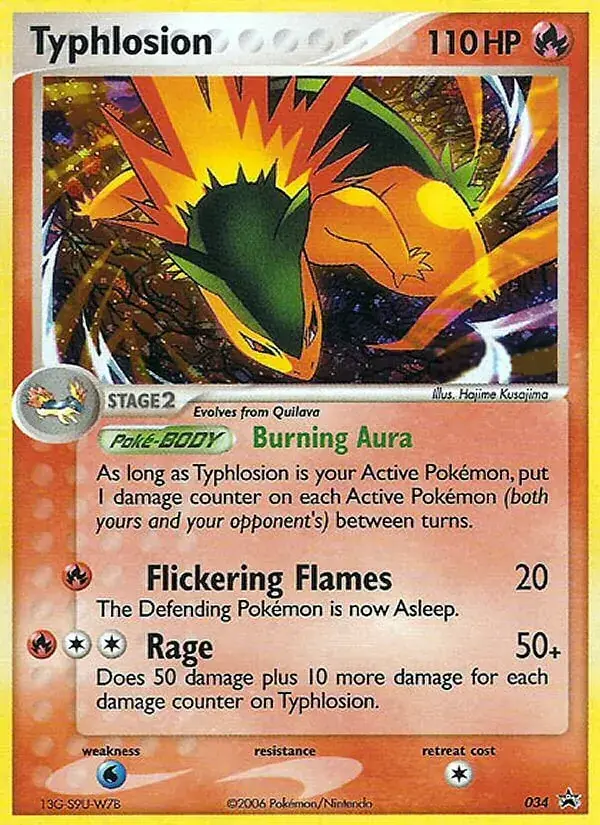Typhlosion, Nintendo Black Star Promos 34/40