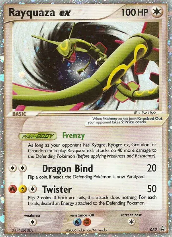 Rayquaza ex, Nintendo Black Star Promos 39/40