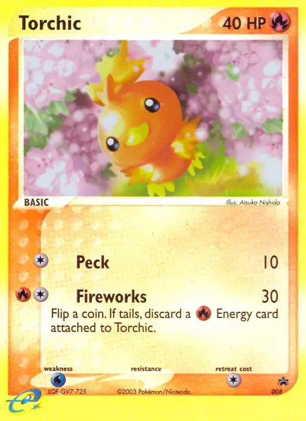 Torchic, Nintendo Black Star Promos 8/40
