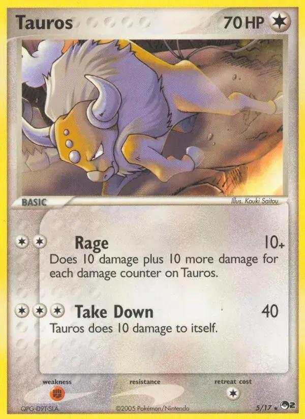 Tauros, POP Series 2 5/17