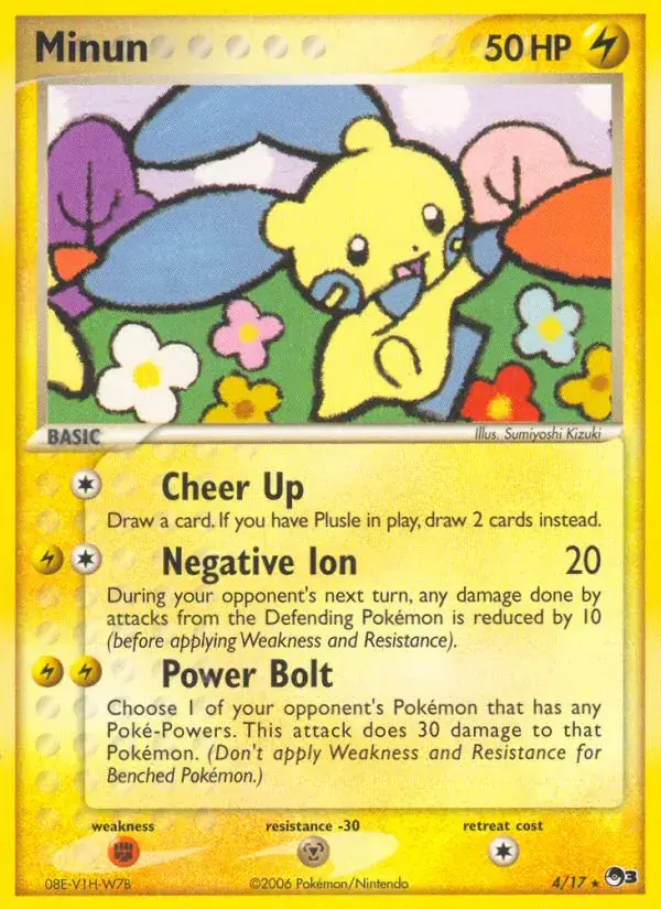 Minun, POP Series 3 4/17