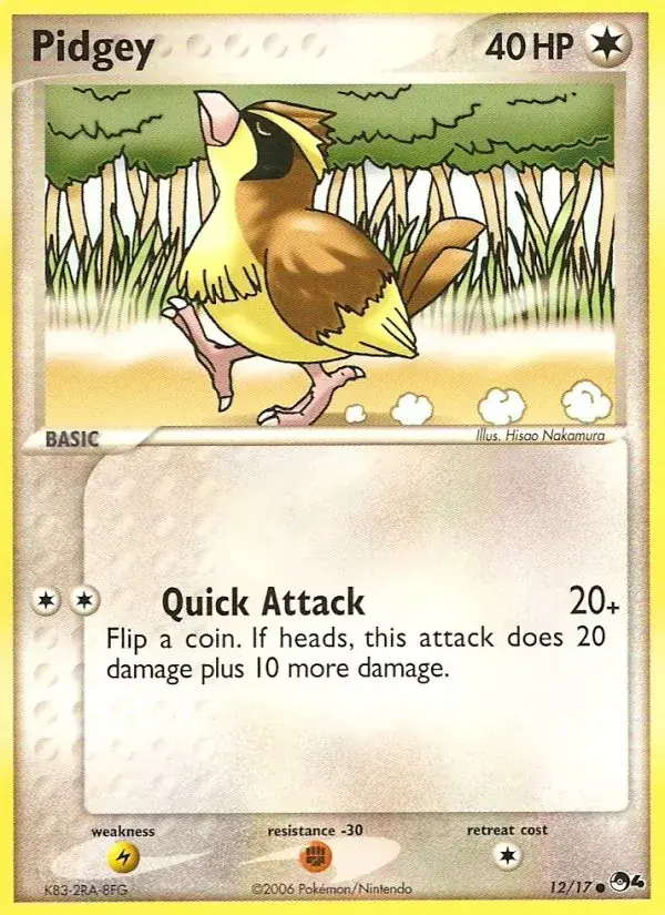 Pidgey, POP Series 4 12/17