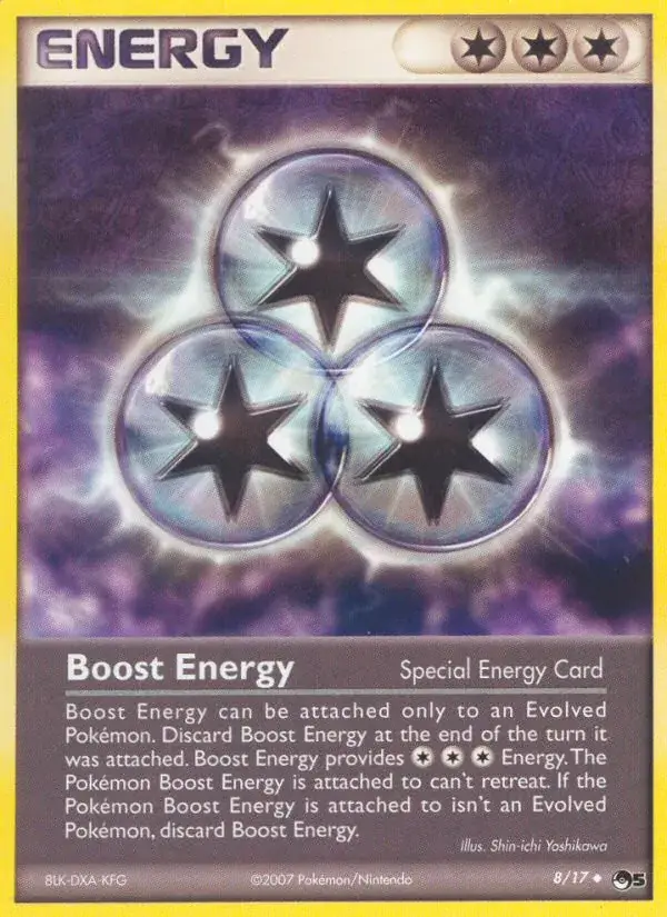 Boost Energy, POP Series 5 8/17