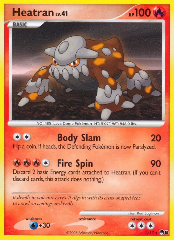 Heatran, POP Series 8 1/17