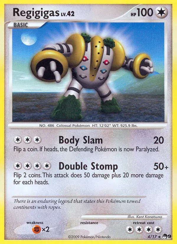 Regigigas, POP Series 9 4/17
