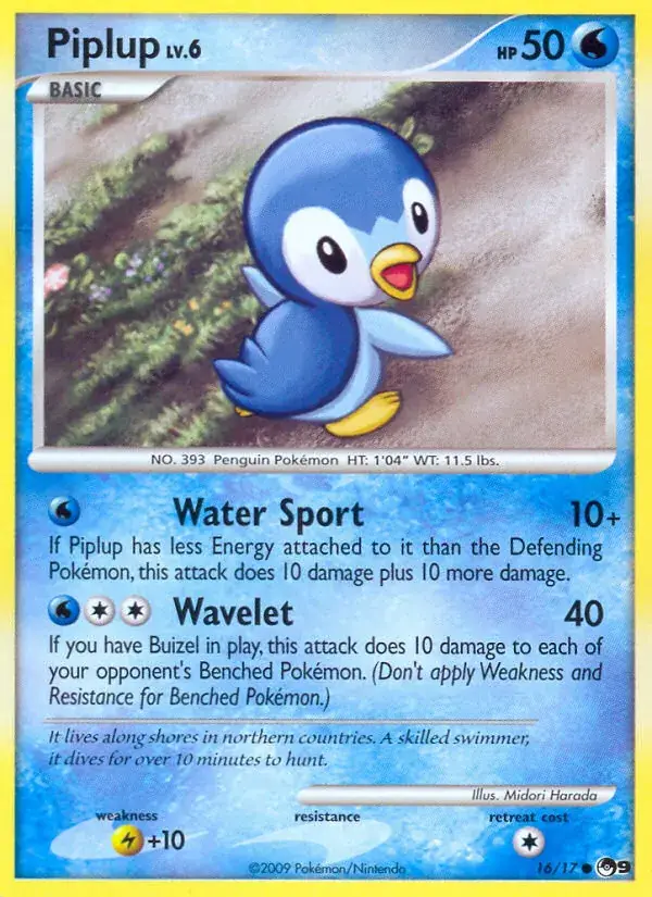 Piplup, POP Series 9 16/17