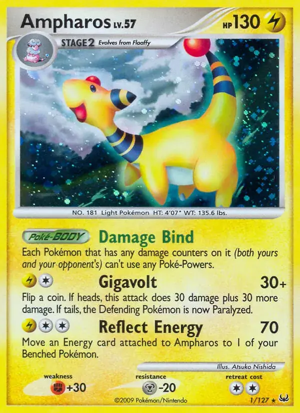 Ampharos, Platinum 1/127