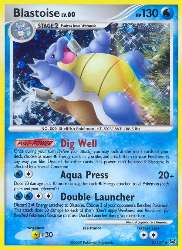 Blastoise, Platinum 2/127