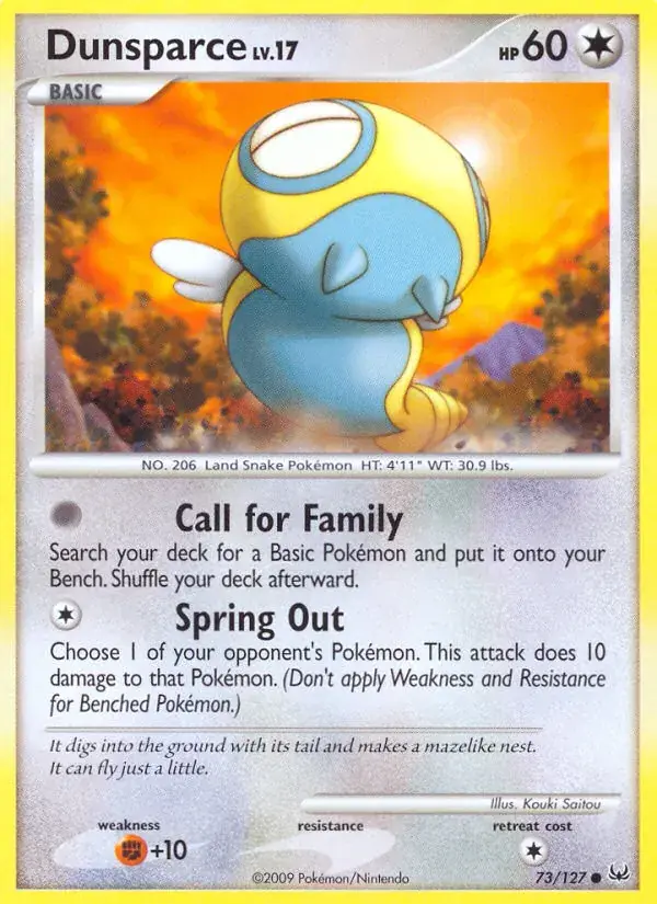 Dunsparce, Platinum 73/127
