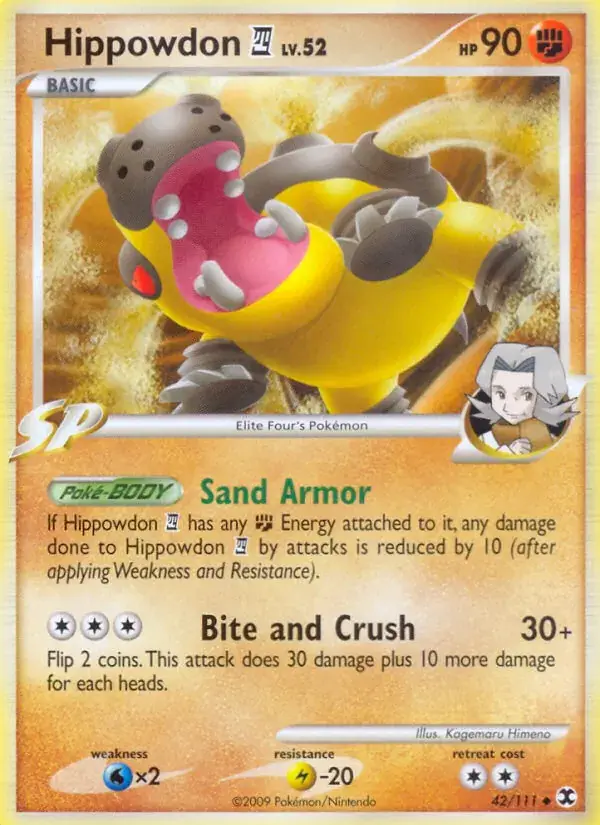 Hippowdon E4, Rising Rivals 42/111