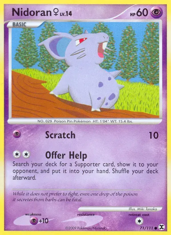 Nidoran ♀, Rising Rivals 71/111
