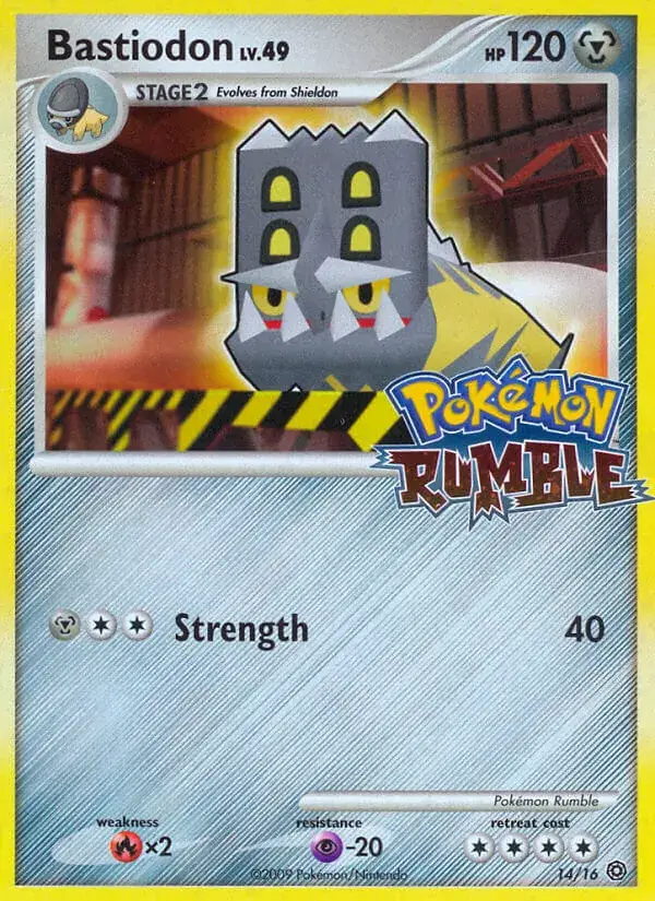 Bastiodon, Pokémon Rumble 14/16