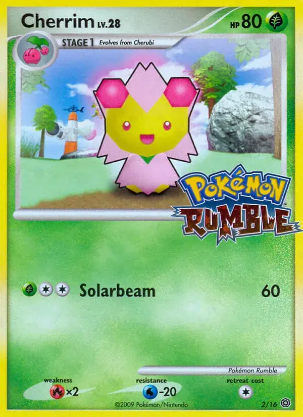 Cherrim, Pokémon Rumble 2/16