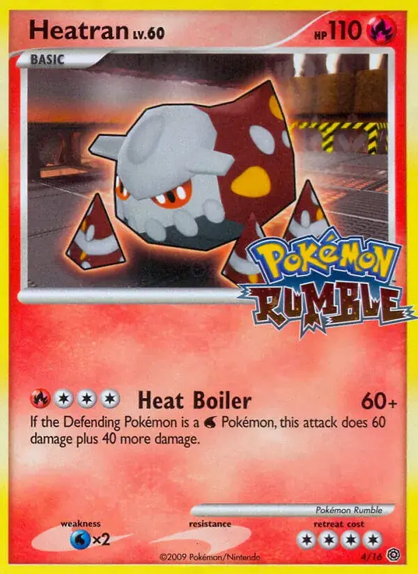 Heatran, Pokémon Rumble 4/16