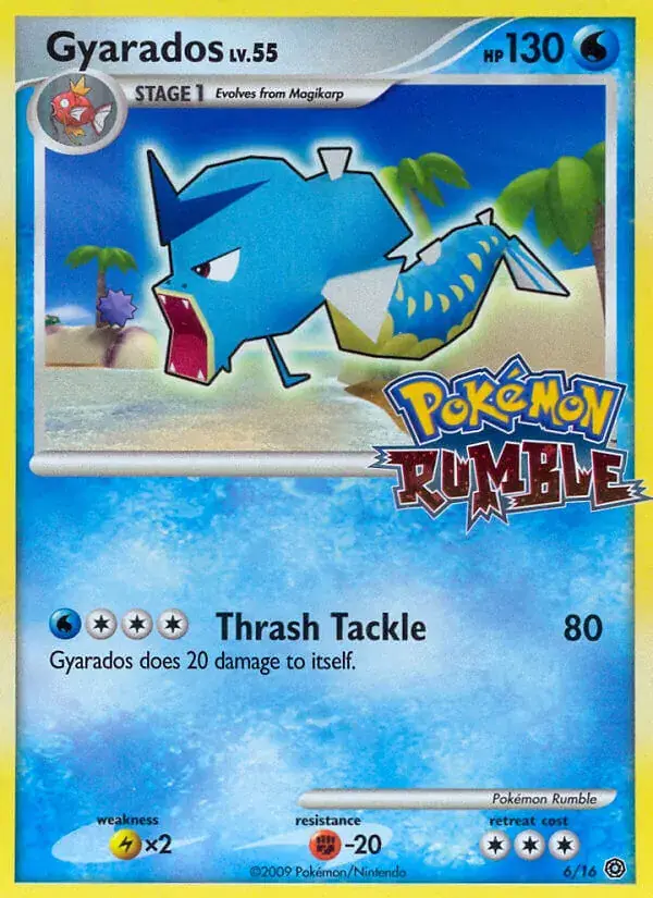 Gyarados, Pokémon Rumble 6/16