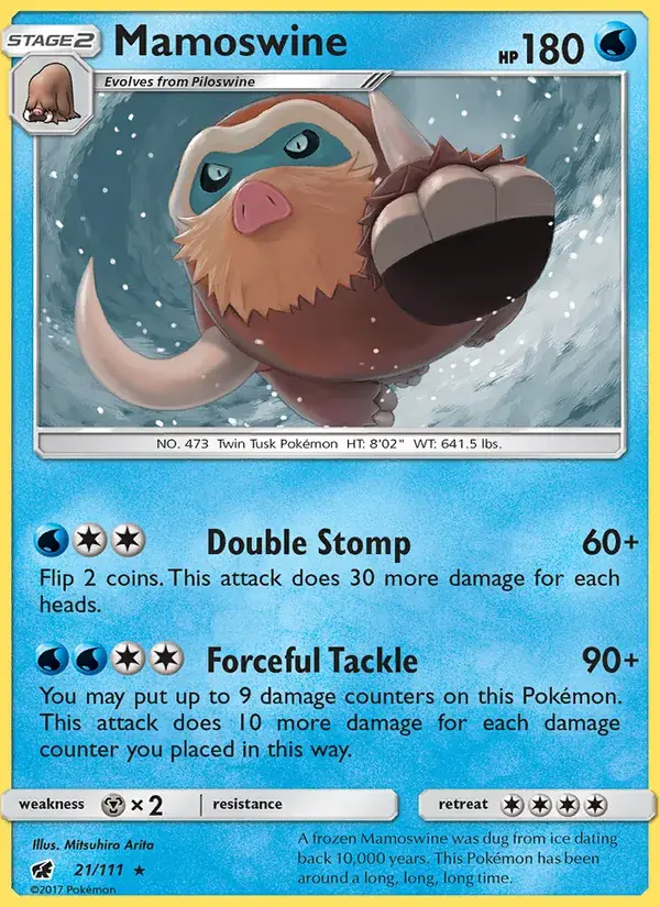 Mamoswine, Crimson Invasion 21/111
