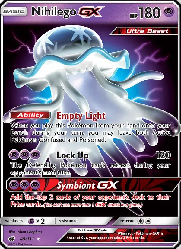 Nihilego GX, Crimson Invasion 49/111