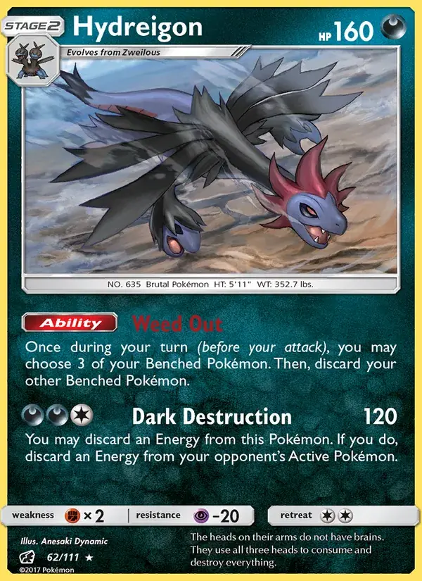 Hydreigon, Crimson Invasion 62/111