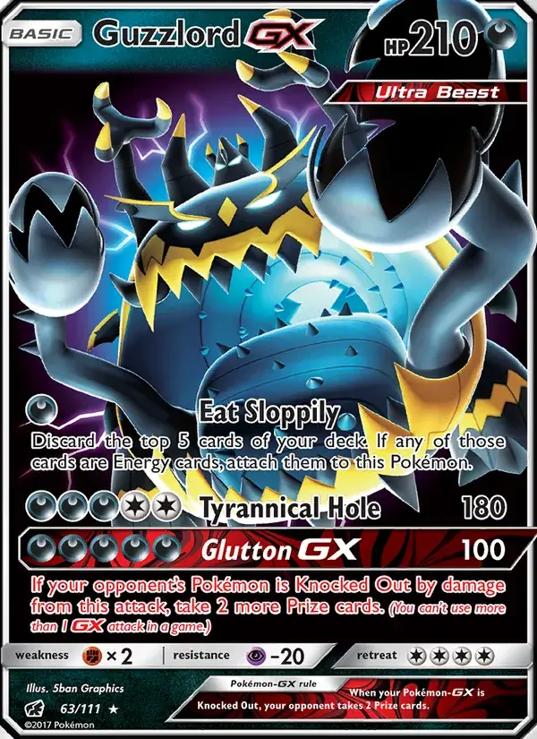 Guzzlord GX, Crimson Invasion 63/111
