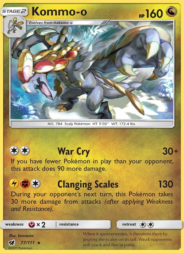 Kommo-o, Crimson Invasion 77/111