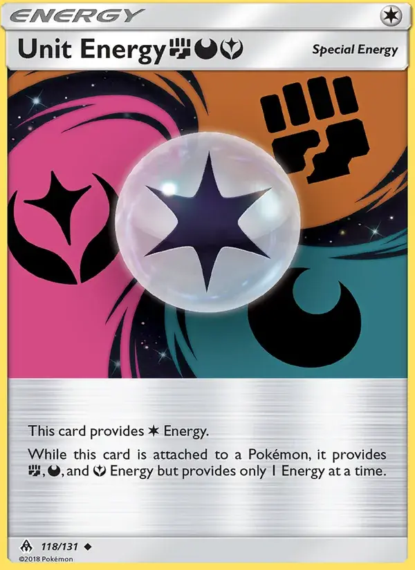 Unit Energy FightingDarknessFairy, Forbidden Light 118/131