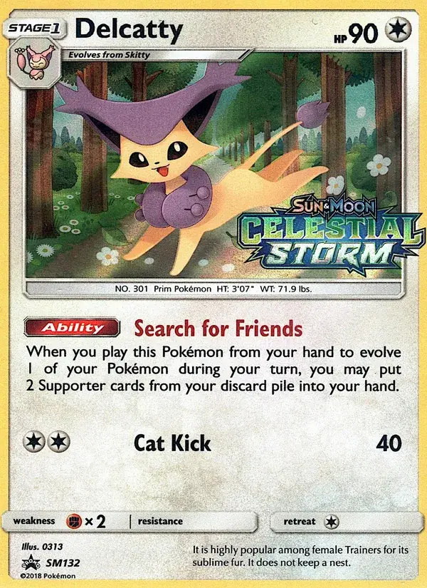 Delcatty, SM Black Star Promos SM132/248