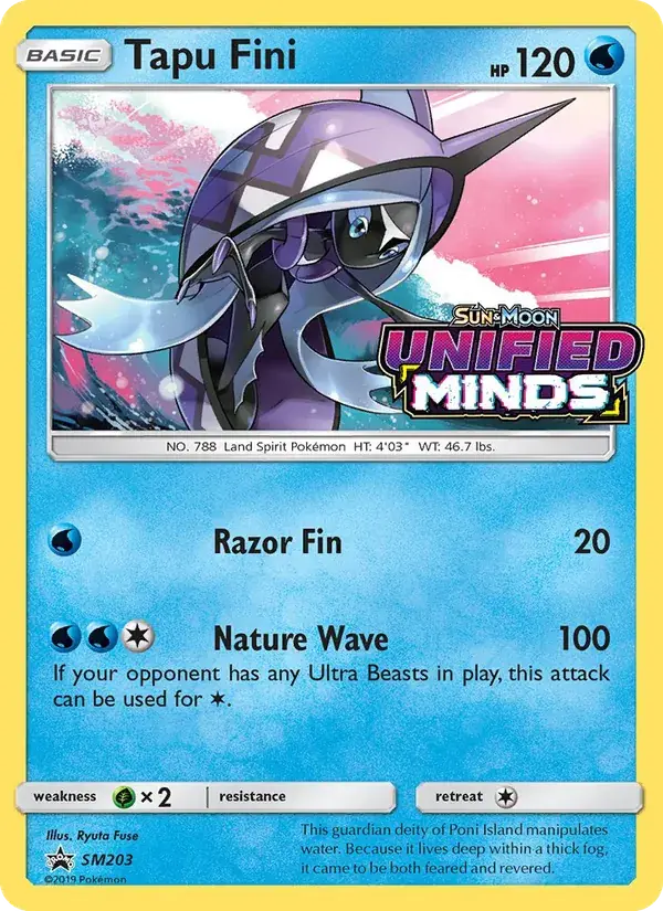 Tapu Fini, SM Black Star Promos SM203/248