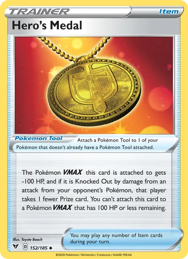 Hero's Medal, Vivid Voltage 152/185