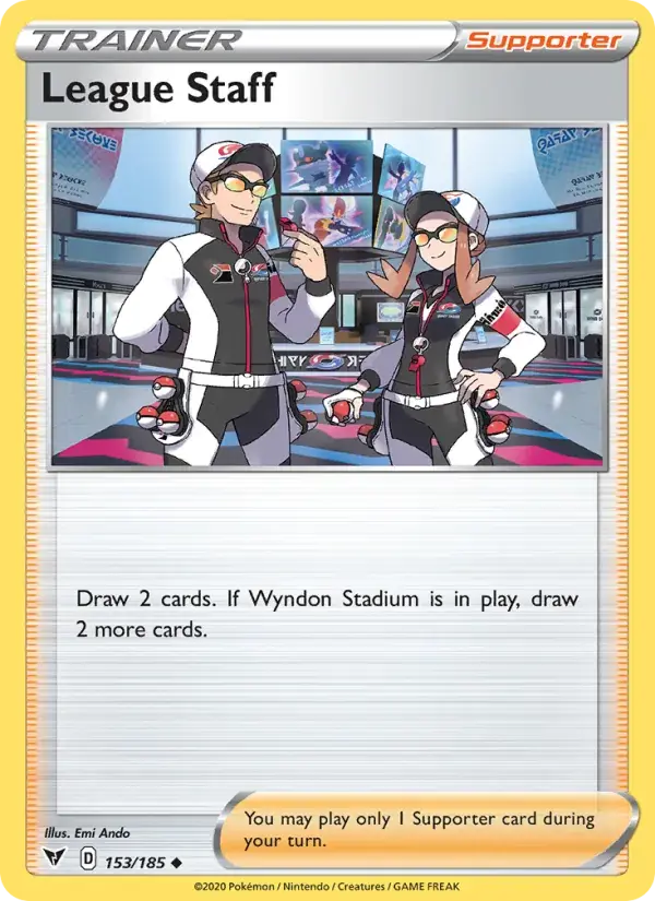 League Staff, Vivid Voltage 153/185
