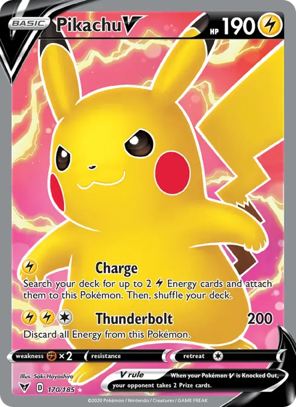 Pikachu V, Vivid Voltage 170/185
