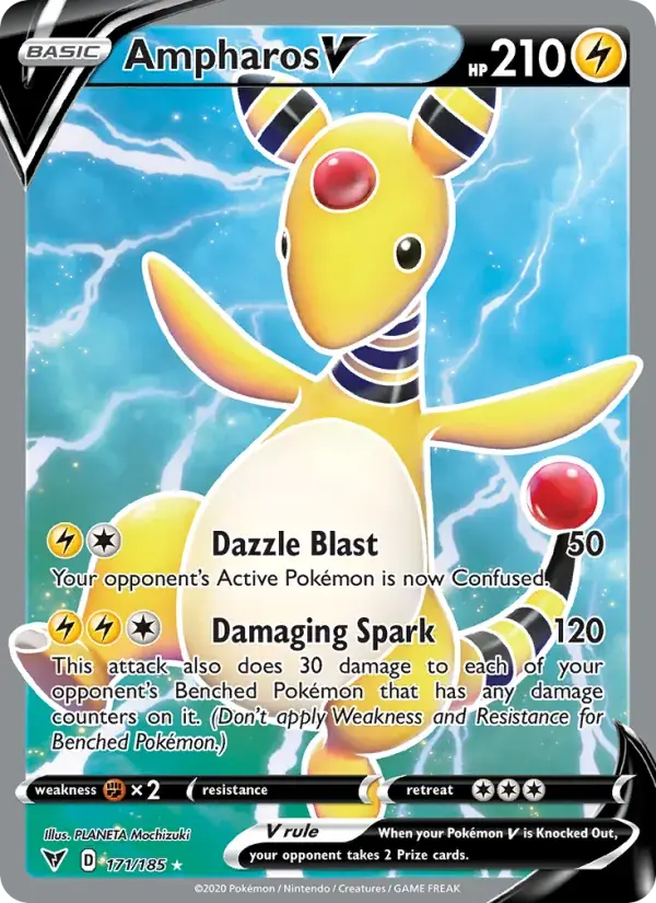 Ampharos V, Vivid Voltage 171/185