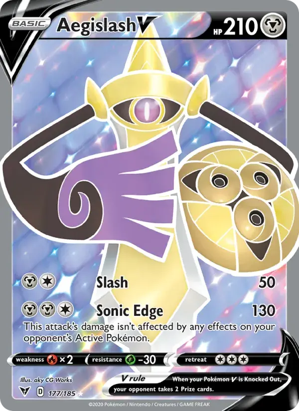 Aegislash V, Vivid Voltage 177/185