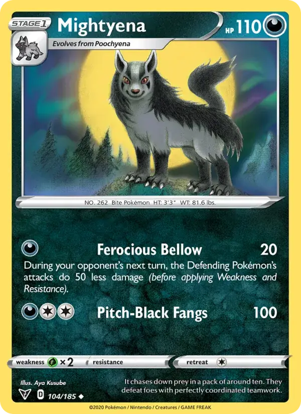 Mightyena, Vivid Voltage 104/185