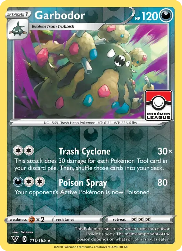 Garbodor, Vivid Voltage 111/185